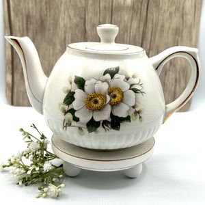 Magnolia Flower Teapot